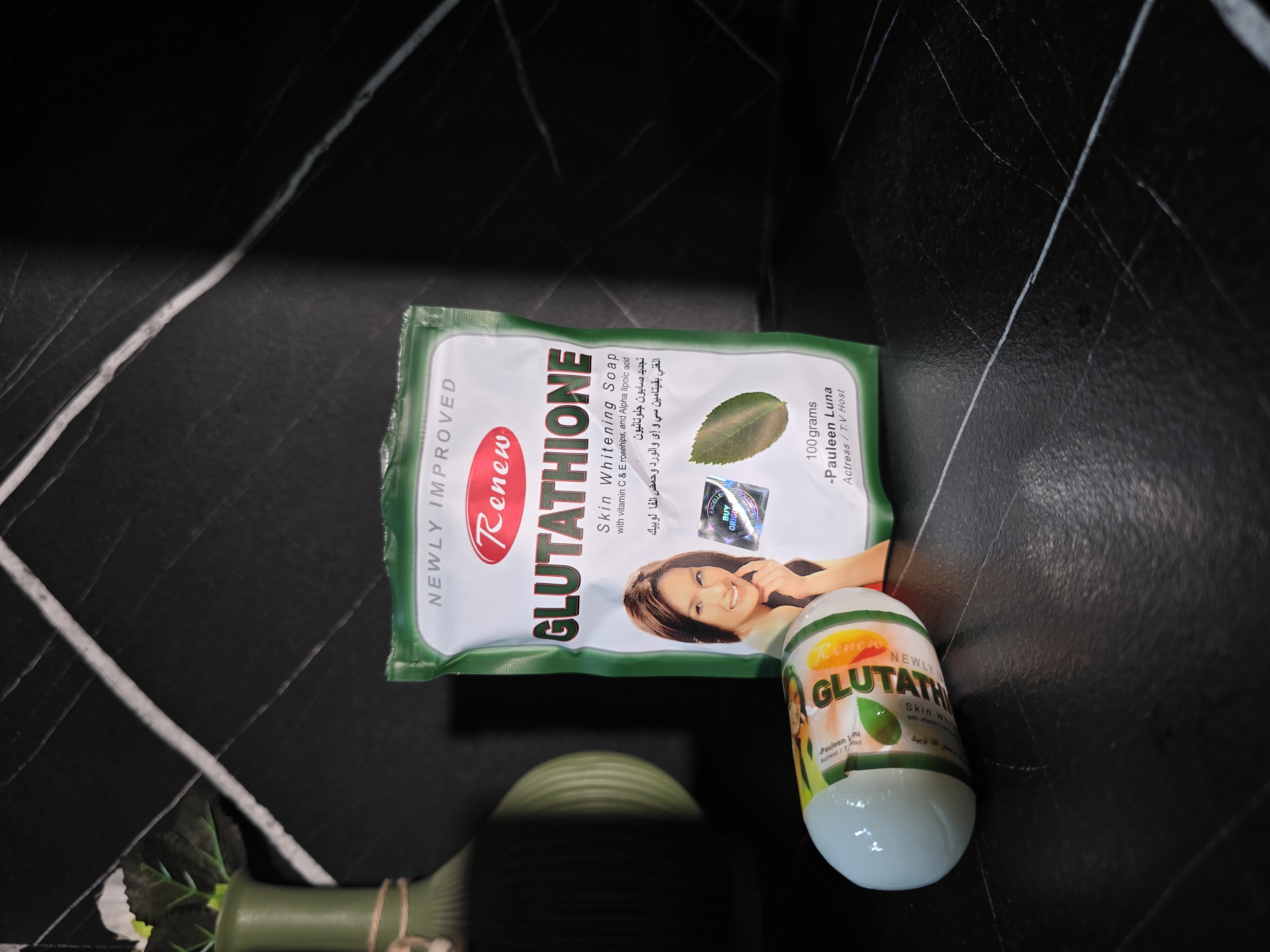 صابون کپسولی سبز