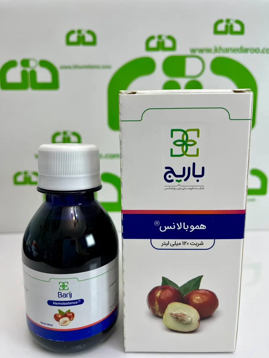 شربت هموبالانس باریج 120 میلی لیتری