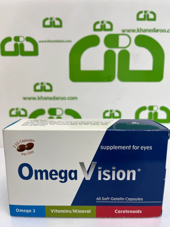 کپسول امگا ویژن دانا 60 عددی