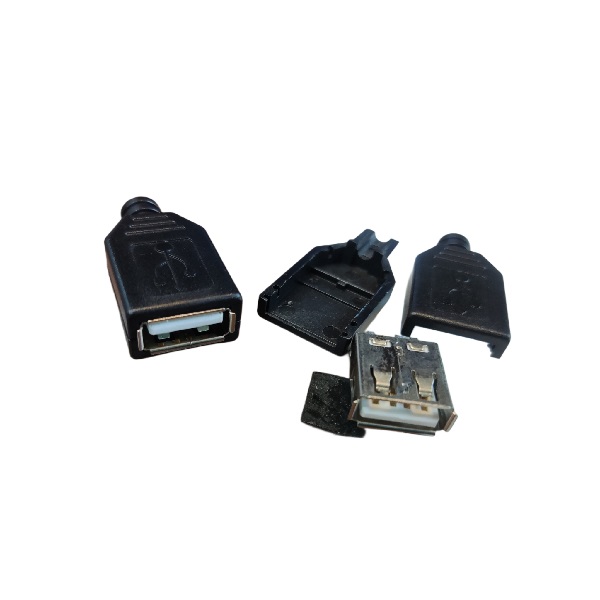 کانکتور USB نوع A سرکابلی ماده