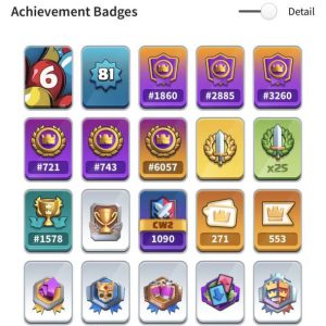 اکانت کلش رویال کد 98615