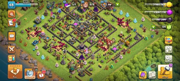اکانت کلش آف کلنز کد 96905