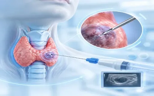 نمونه برداری FNA تیروئید