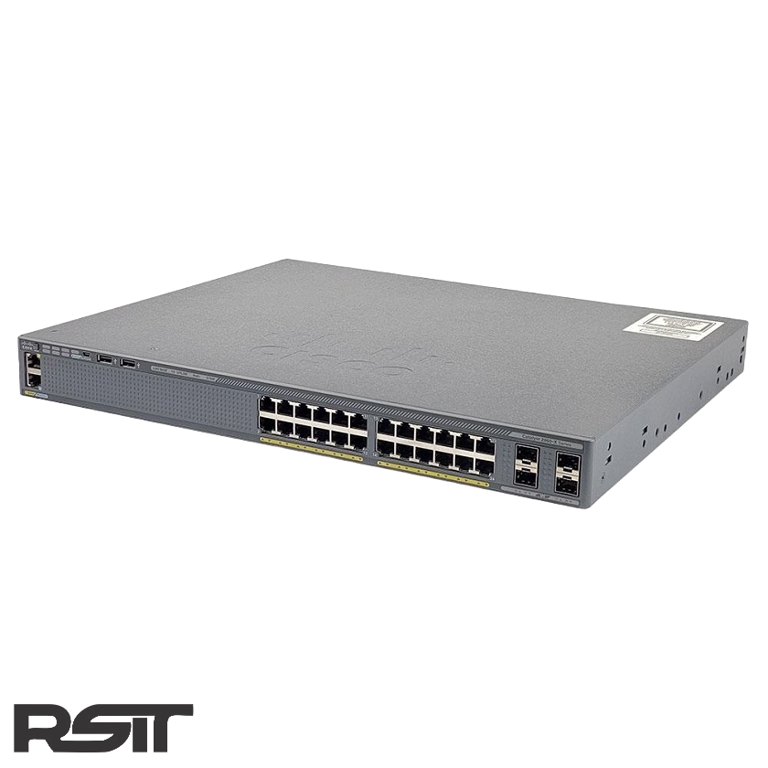 سوئیچ سیسکو WS-C2960X-24PS-L (استوک)
