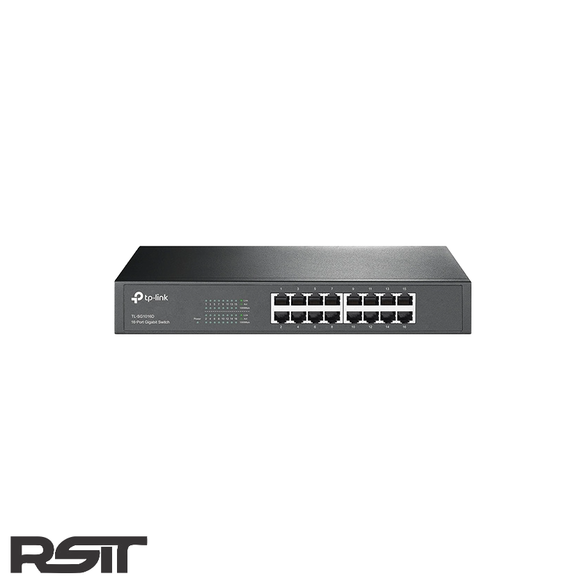 سوئیچ 16 پورت تی پی لینک گیگابیتی مدل TL-SG1016D