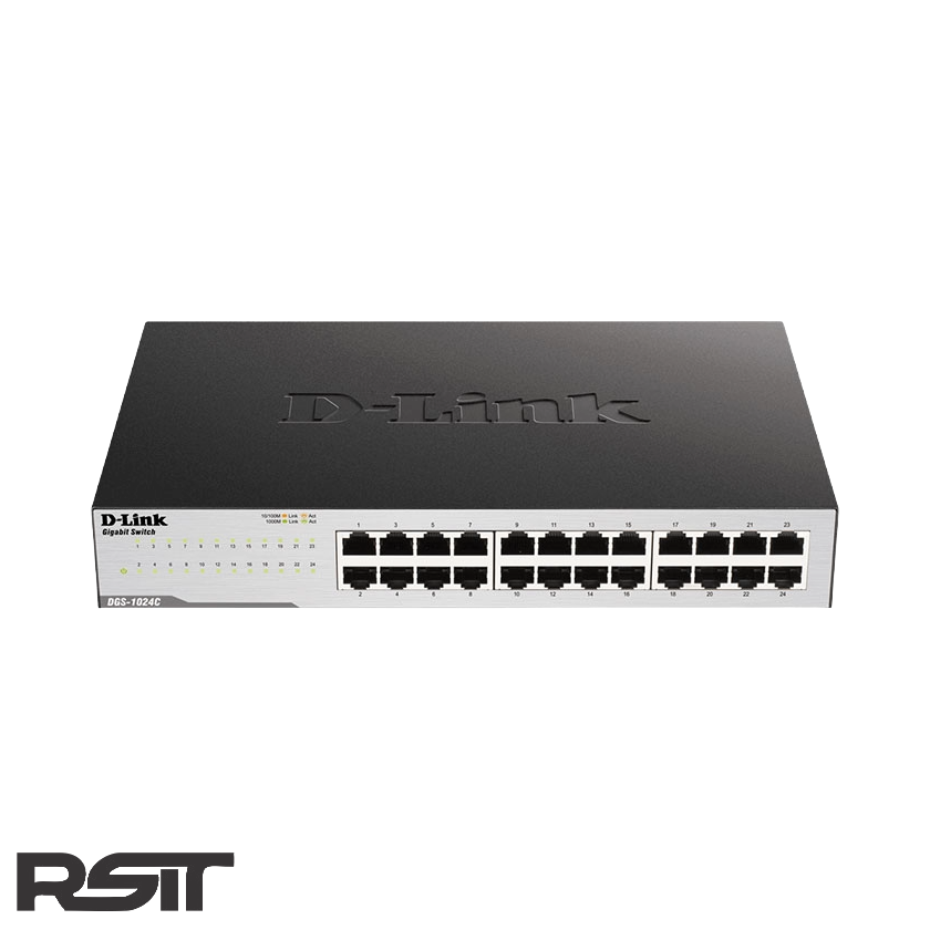 سوئیچ شبکه 24 پورت دی لینک مدل DGS-1024C