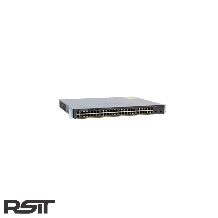 سوئیچ 48 پورت سیسکو مدل WS-C2960X-48FPD-L (استوک)