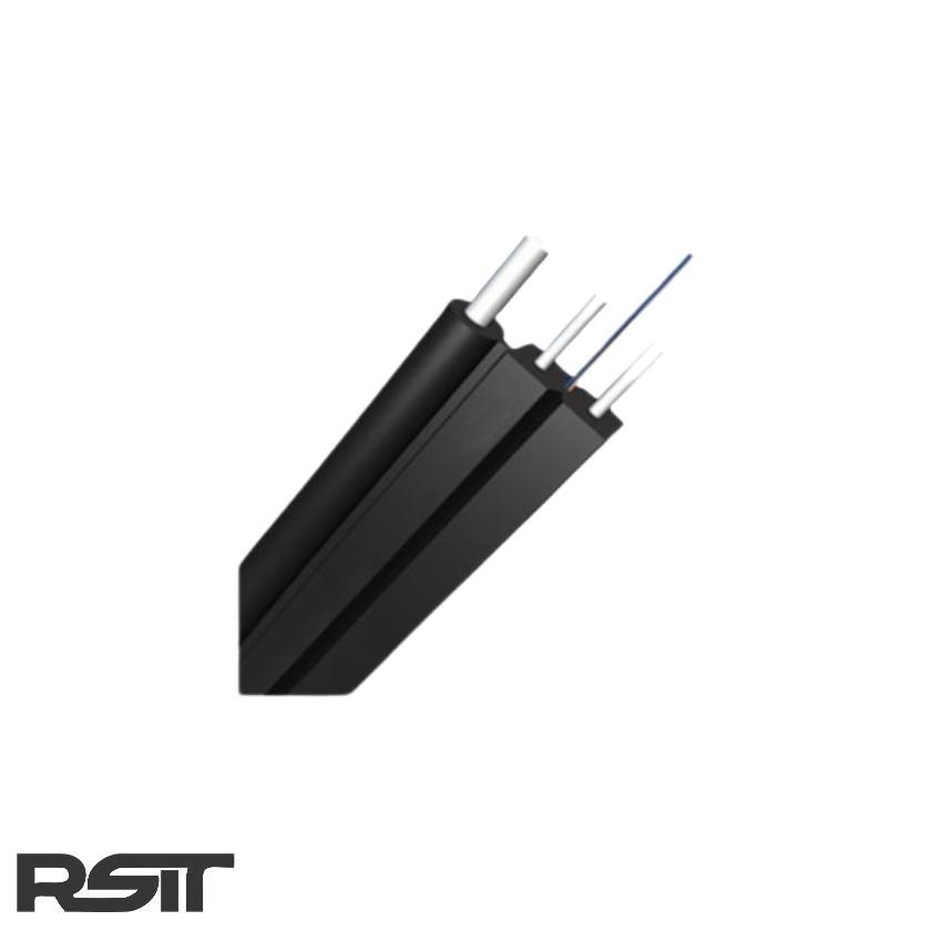 کابل دراپ فیبر نوری آکبند FTTH دو کور 2 مهار