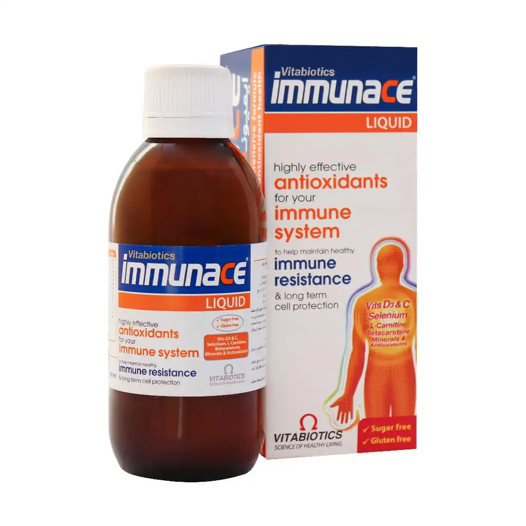 شربت ایمیونیس ویتابیوتیکس (Immunace) – ۲۰۰ میلیلیتر