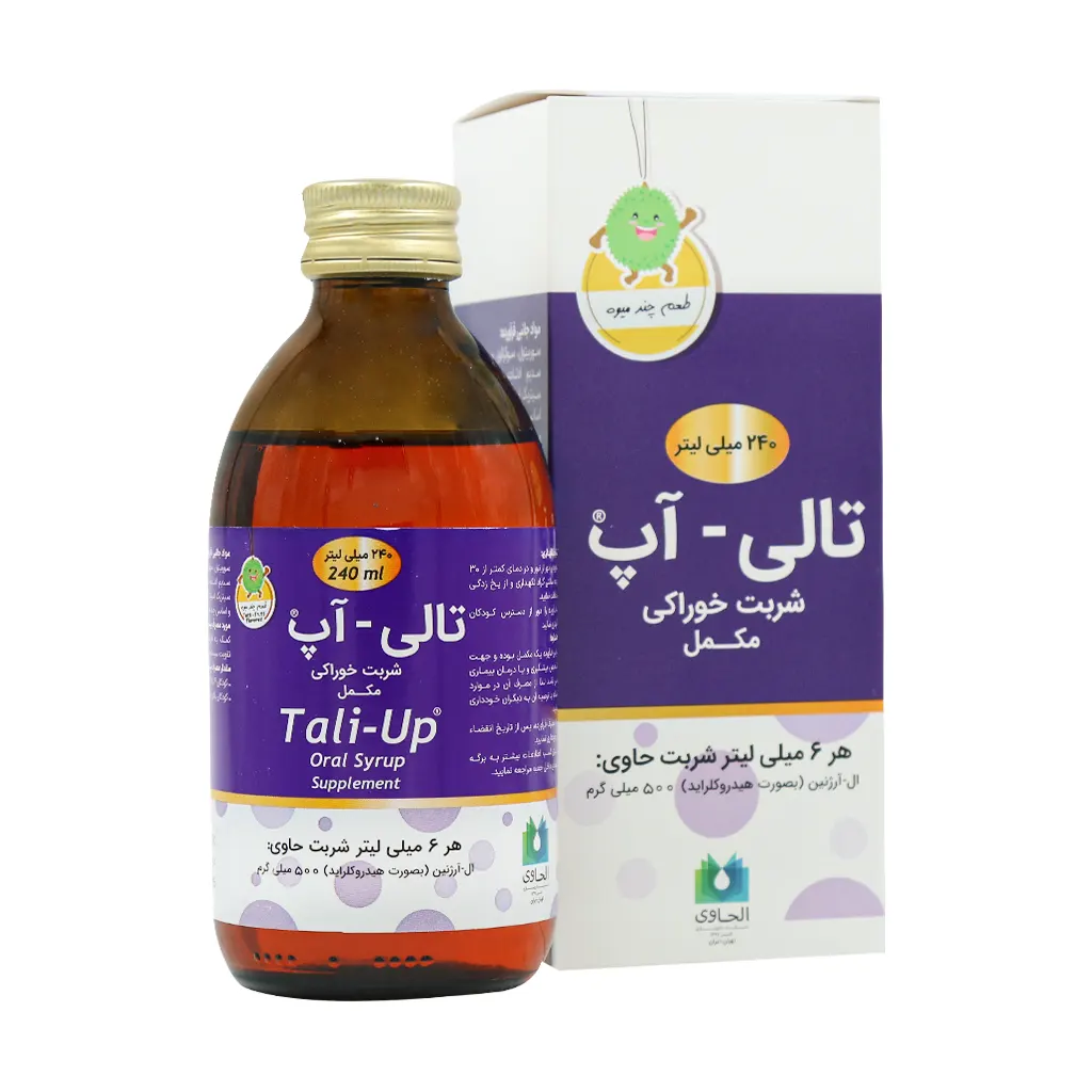 شربت تالی آپ الحاوی (۲۰۰ میلیلیتر) - افزایش قد و اشتها