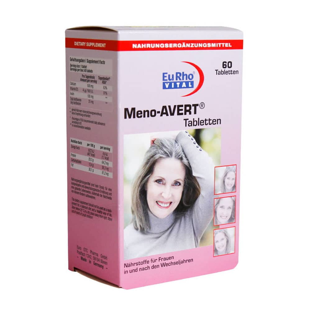 قرص منو-آورت یوروویتال (Eurho Vital Meno-Avert) - ۶۰ عدد