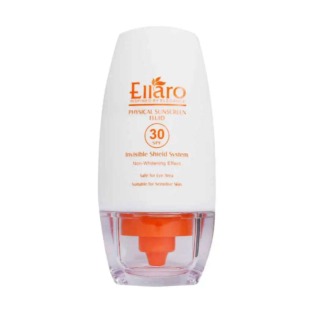فلوئید ضد آفتاب فیزیکال SPF30 الارو (۵۰ میلی‌لیتر) — تصویر 2