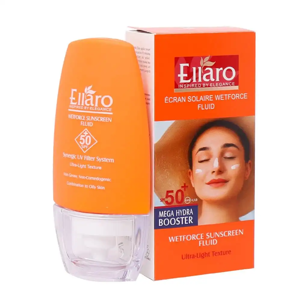 فلوئید ضد آفتاب الارو SPF ۵۰ مدل Ultra Light (۴۰ میل)