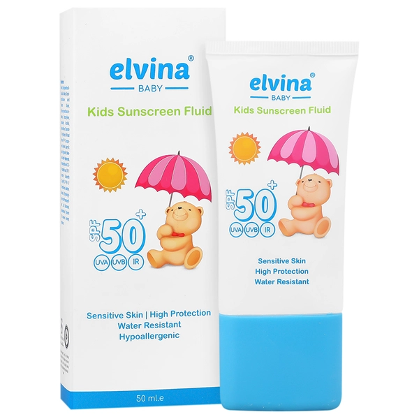 فلوئید ضد آفتاب کودک الویینا SPF50