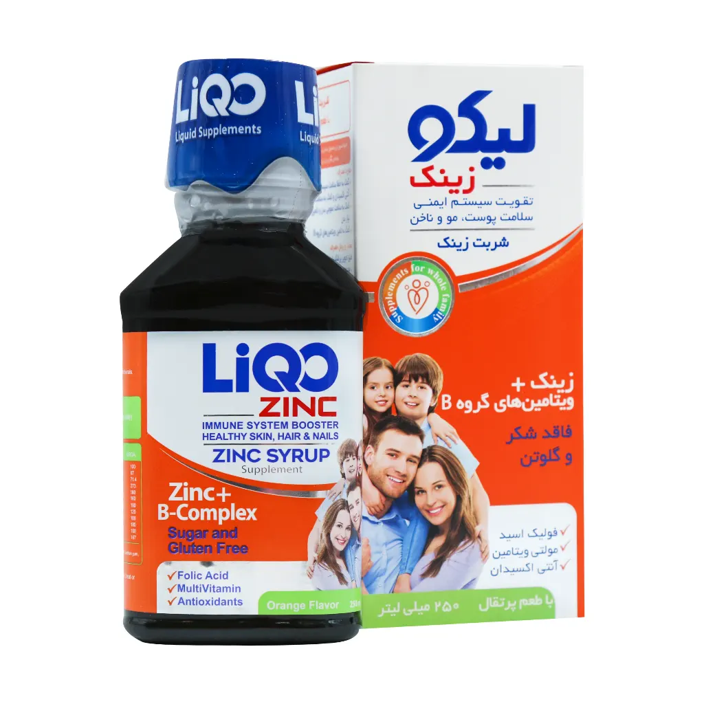 شربت لیکو زینک ابیان فارمد