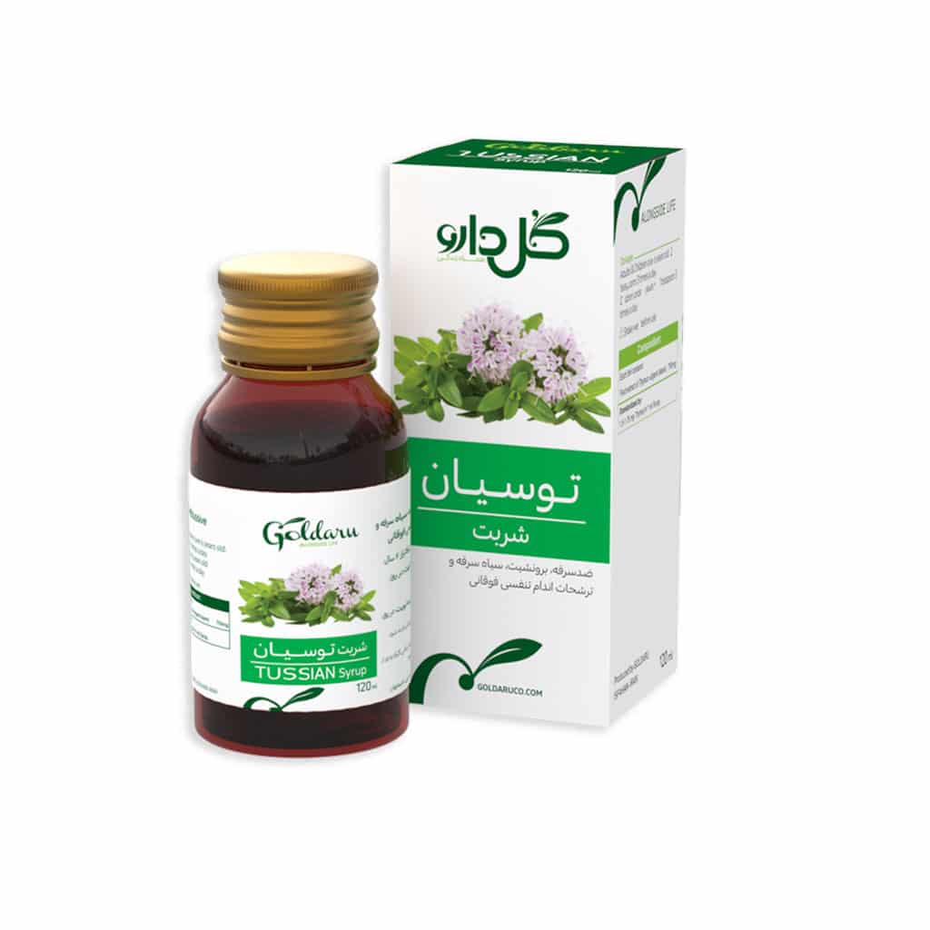 شربت توسیان گل دارو ۱۲۰ میلیلیتر