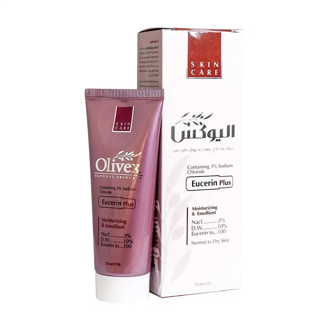 کرم ترمیمکننده الیوکس مدل Eucerin Plus ۳٪