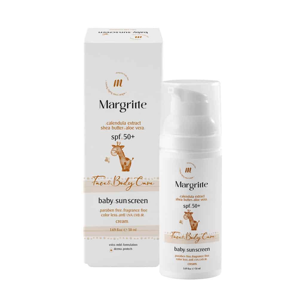 کرم ضد آفتاب کودکان مارگریت SPF50 (۷۵ میلی‌لیتر)