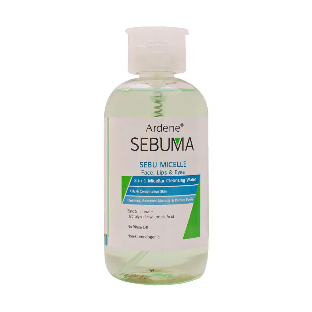 محلول پاک کننده آرایش آردن سری سبوما مدل Sebu-Micelle (۲۵۰ میلیلیتر)