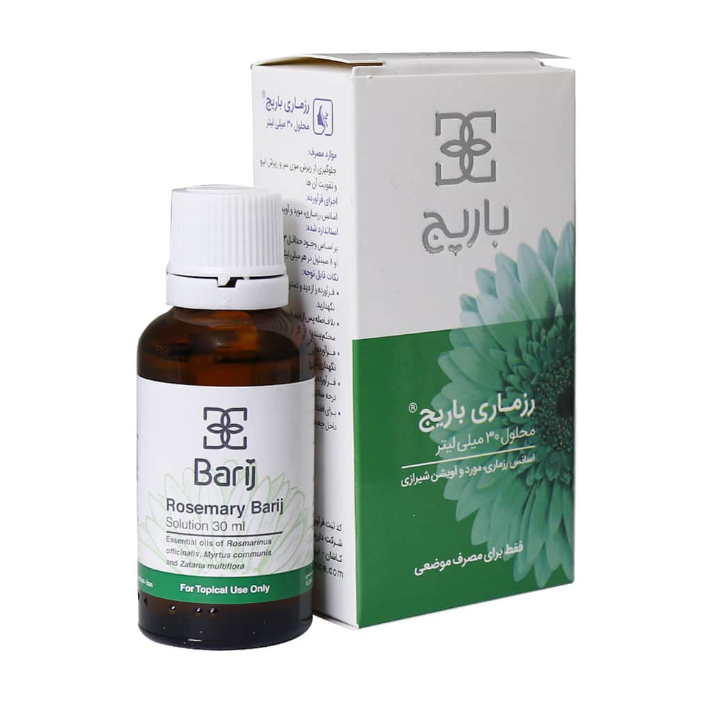 محلول تونیک مو و ابرو رزماری باریج اسانس